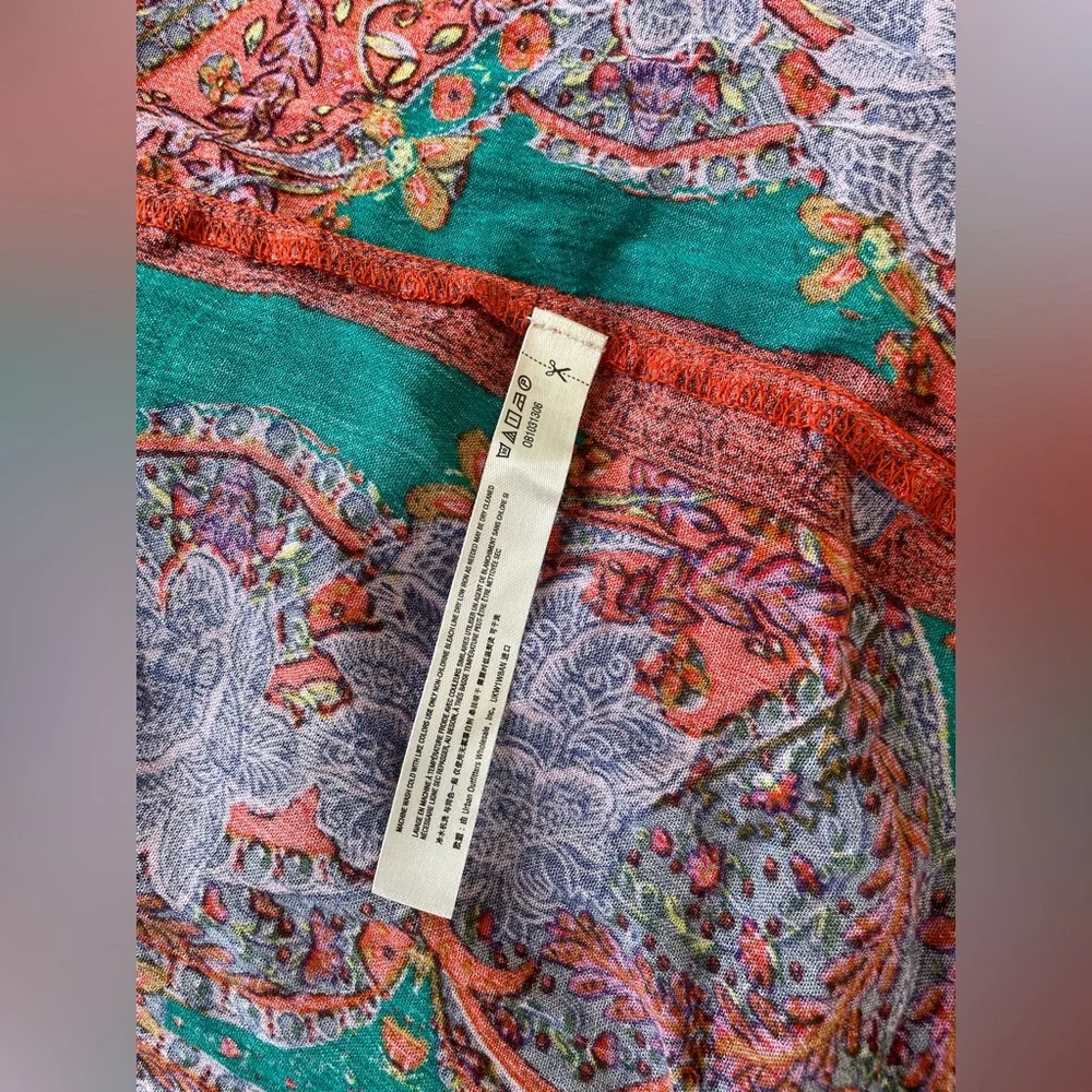 Free People Multicolored Patterned Fabric - Picture 10 of 11